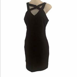 Windsorstore Black Short Bandage Dress NWT Sz M